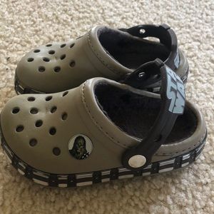 Chewbacca toddler crocs